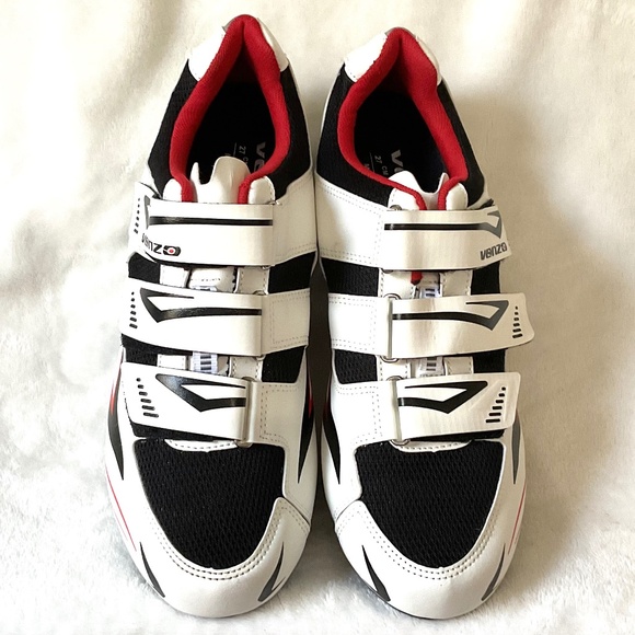 VENZO CYCLING BIKING PELOTON SHOES MEN’S 9 Women’s 10.5 - Picture 4 of 12